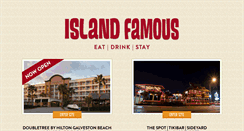Desktop Screenshot of islandfamous.com